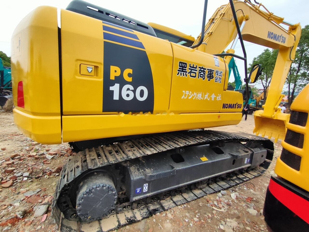 Komatsu PC160LC-7 - Paletli ekskavatör: fotoğraf 3 Komatsu PC160LC-7 - Paletli ekskavatör: fotoğraf 3