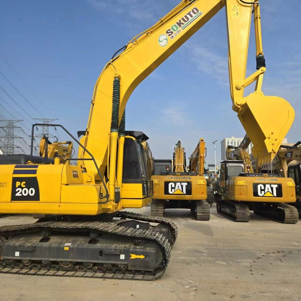 Komatsu PC200-8 - Paletli ekskavatör: fotoğraf 2 Komatsu PC200-8 - Paletli ekskavatör: fotoğraf 2