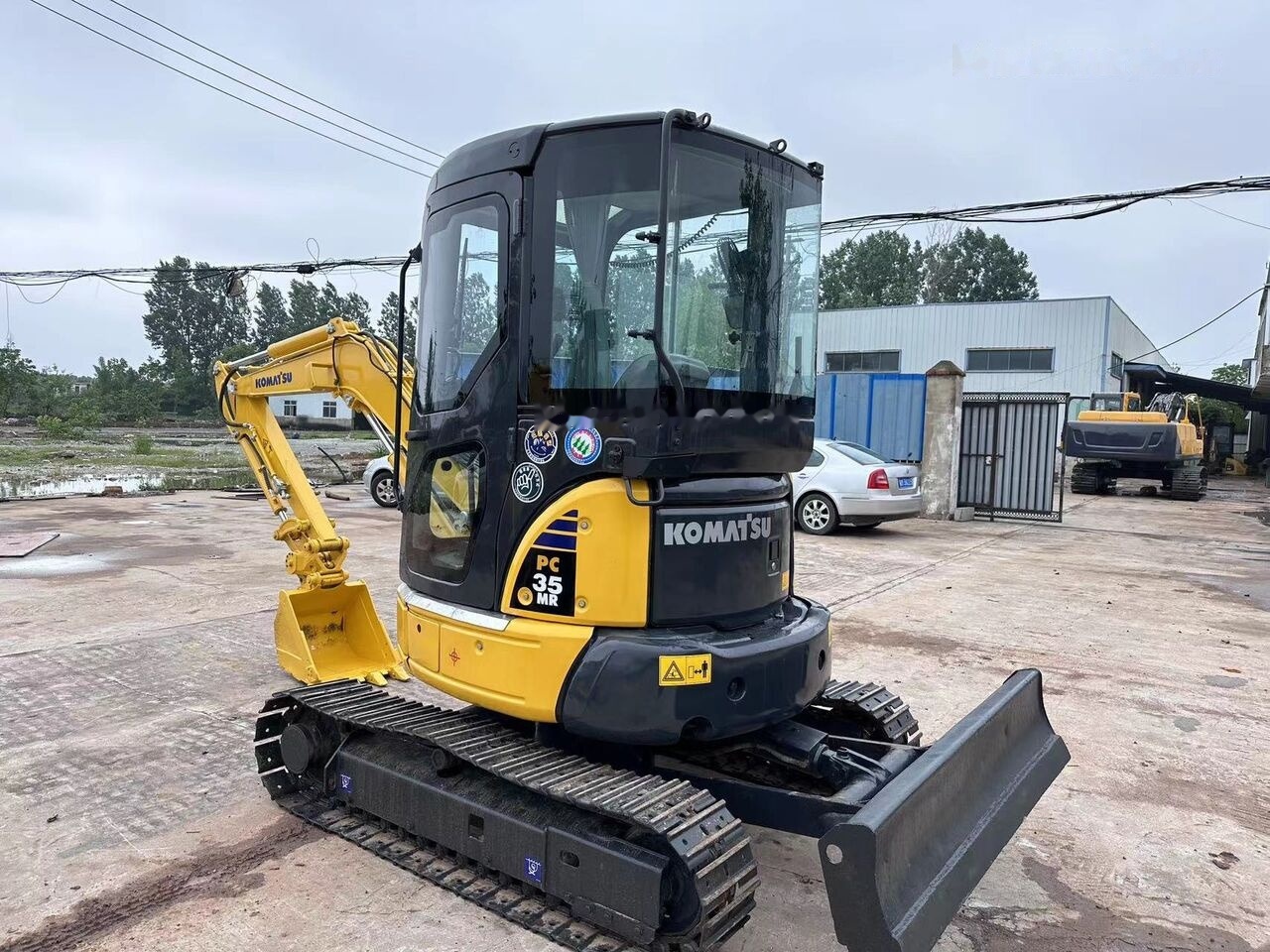 Komatsu PC35 - Mini ekskavatör: fotoğraf 1 Komatsu PC35 - Mini ekskavatör: fotoğraf 1