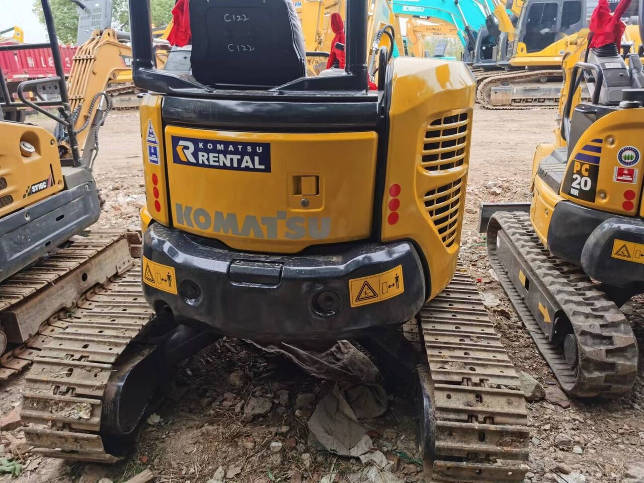 Komatsu PC35MR - Mini ekskavatör: fotoğraf 4 Komatsu PC35MR - Mini ekskavatör: fotoğraf 4