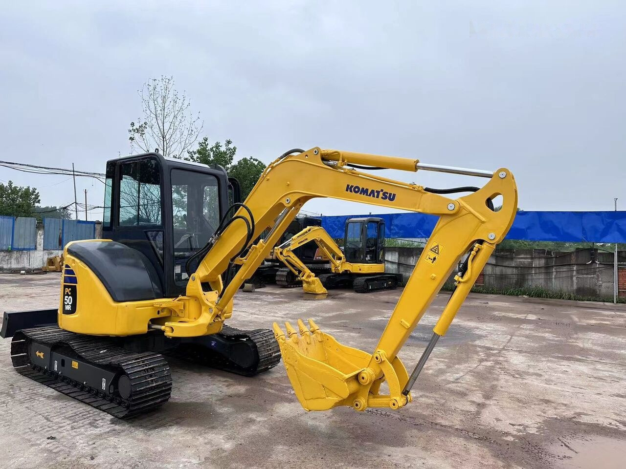 Komatsu PC50MR - Paletli ekskavatör: fotoğraf 3 Komatsu PC50MR - Paletli ekskavatör: fotoğraf 3