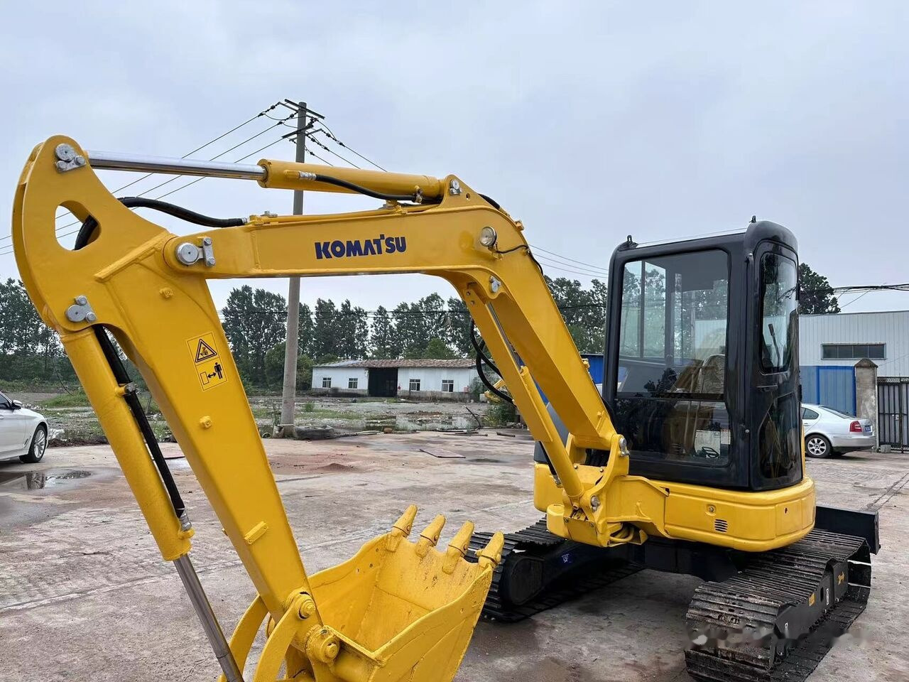 Komatsu PC50MR - Paletli ekskavatör: fotoğraf 4 Komatsu PC50MR - Paletli ekskavatör: fotoğraf 4