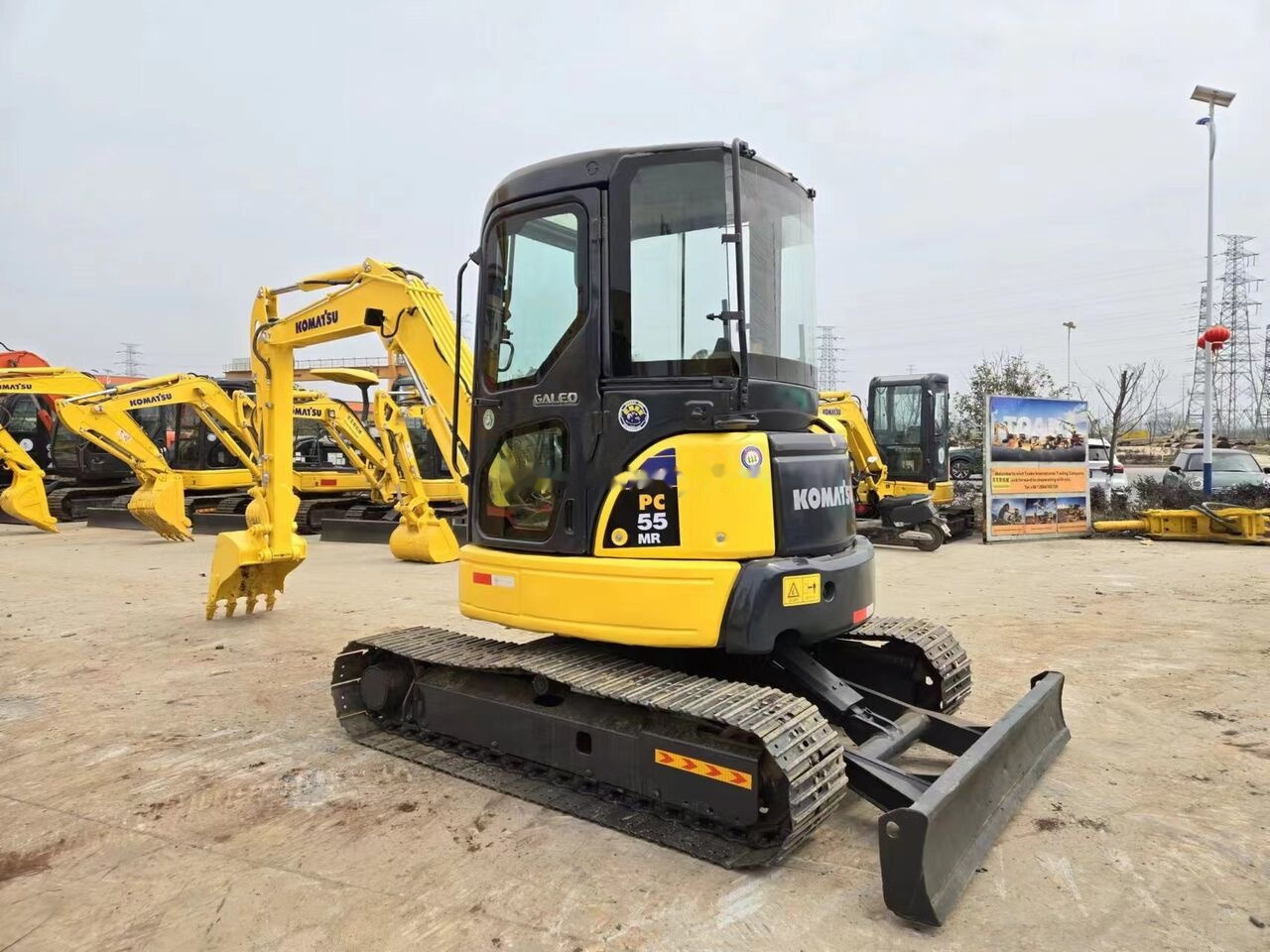 Komatsu PC55MR - Mini ekskavatör: fotoğraf 5 Komatsu PC55MR - Mini ekskavatör: fotoğraf 5