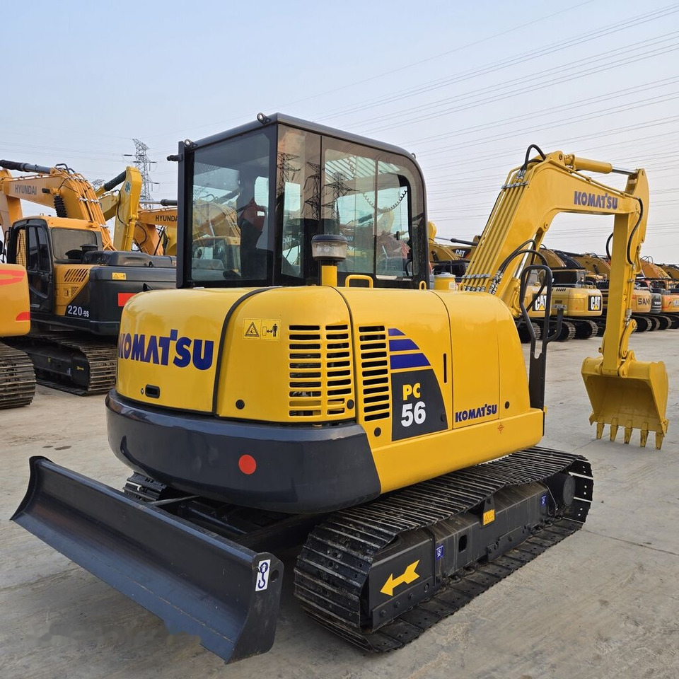 Komatsu PC56 - Mini ekskavatör: fotoğraf 3 Komatsu PC56 - Mini ekskavatör: fotoğraf 3