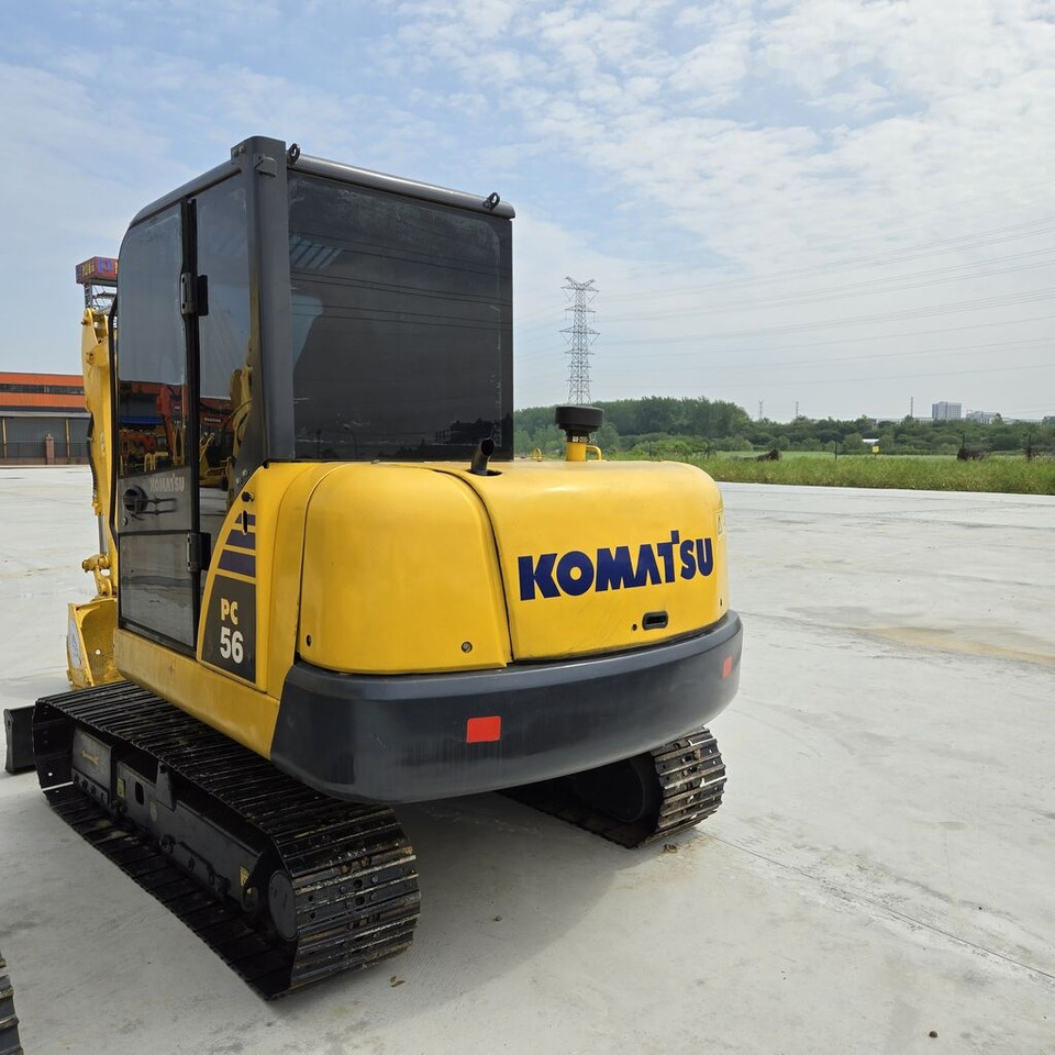 Komatsu PC56 - Mini ekskavatör: fotoğraf 5 Komatsu PC56 - Mini ekskavatör: fotoğraf 5