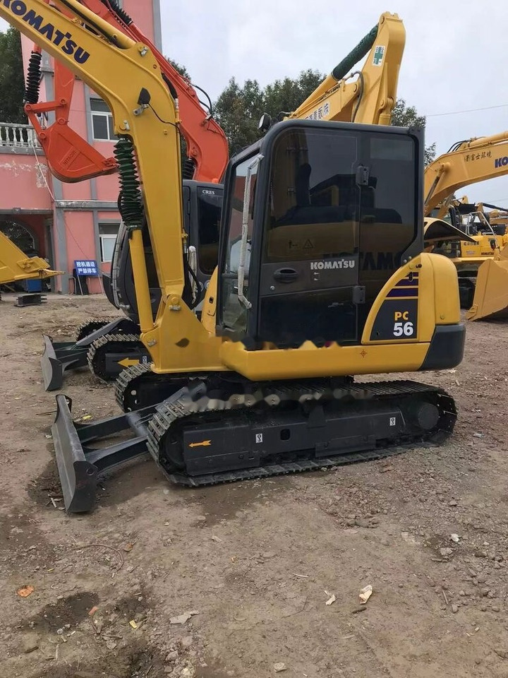 Komatsu PC56 - Mini ekskavatör: fotoğraf 4 Komatsu PC56 - Mini ekskavatör: fotoğraf 4