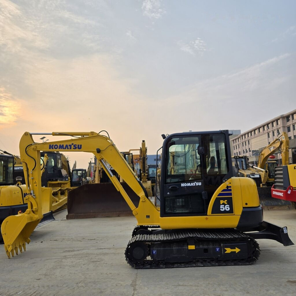 Komatsu PC56 - Mini ekskavatör: fotoğraf 4 Komatsu PC56 - Mini ekskavatör: fotoğraf 4