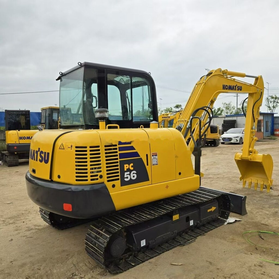 Komatsu PC56 - Mini ekskavatör: fotoğraf 2 Komatsu PC56 - Mini ekskavatör: fotoğraf 2