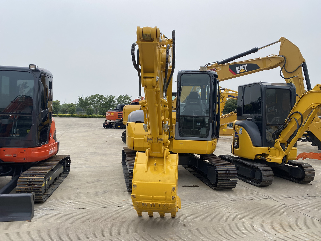 Komatsu PC78US - Mini ekskavatör: fotoğraf 5 Komatsu PC78US - Mini ekskavatör: fotoğraf 5