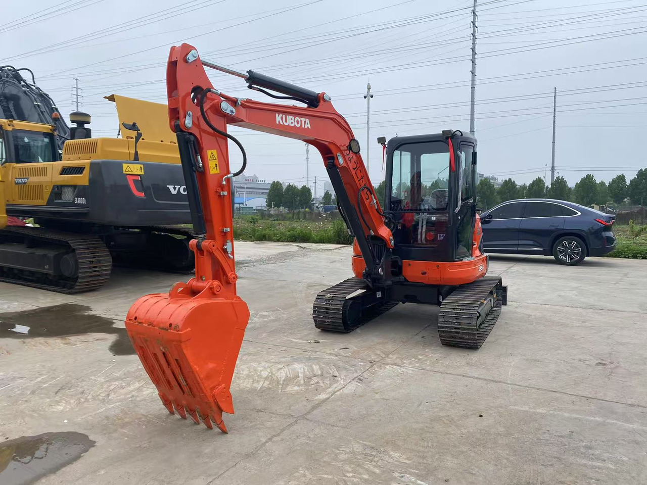 Kubota U55-4 - Mini ekskavatör: fotoğraf 4 Kubota U55-4 - Mini ekskavatör: fotoğraf 4