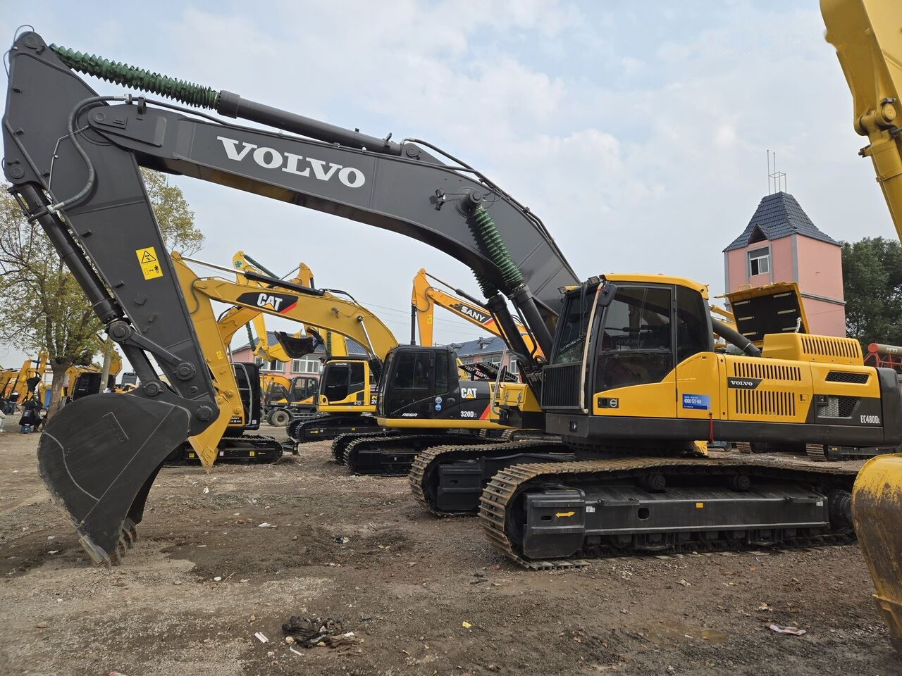 Volvo EC480D - Paletli ekskavatör: fotoğraf 2 Volvo EC480D - Paletli ekskavatör: fotoğraf 2