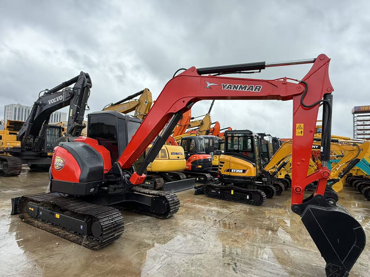 YANMAR VIO80 - Mini ekskavatör: fotoğraf 2 YANMAR VIO80 - Mini ekskavatör: fotoğraf 2