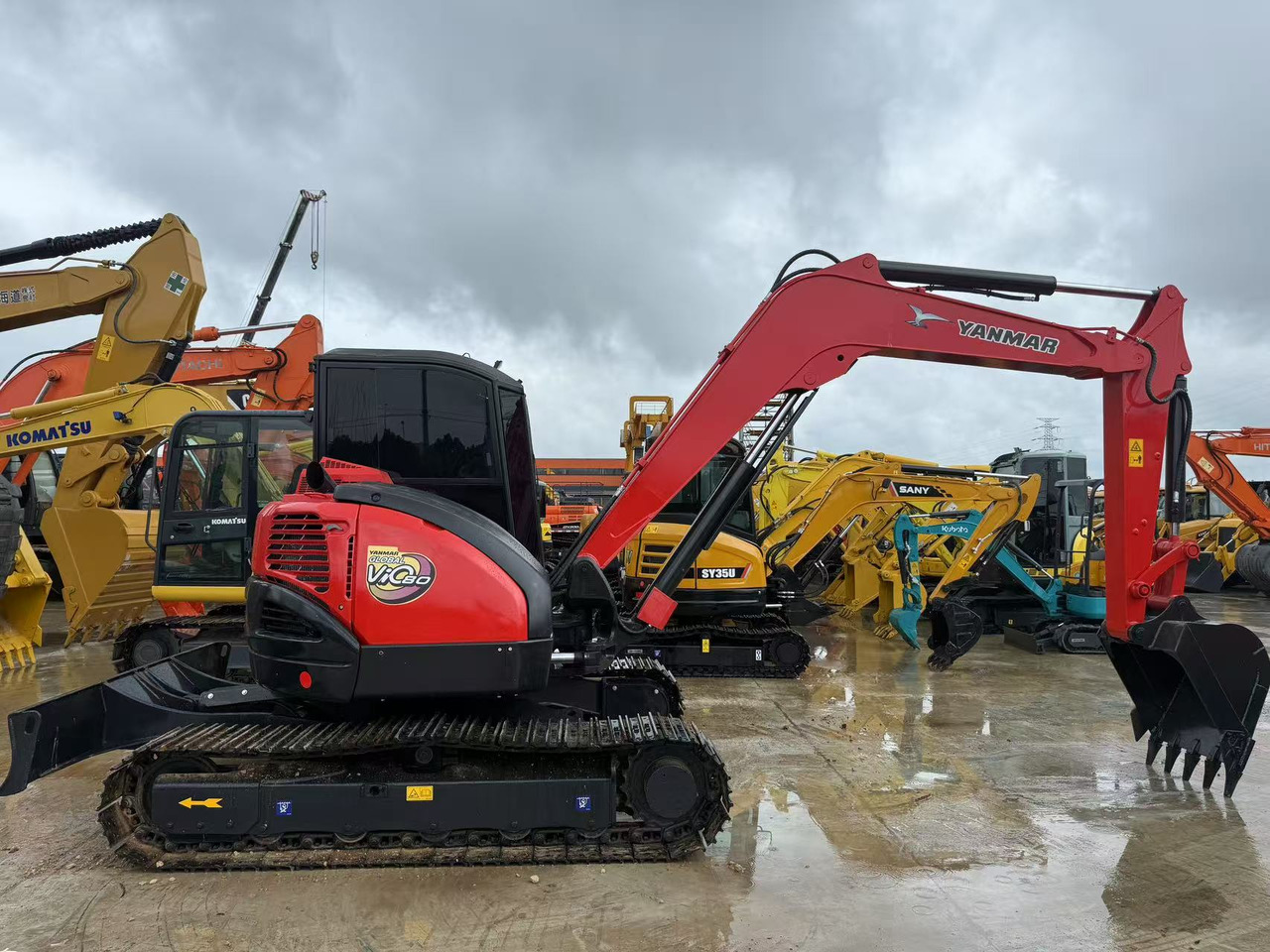 YANMAR VIO80 - Mini ekskavatör: fotoğraf 5 YANMAR VIO80 - Mini ekskavatör: fotoğraf 5