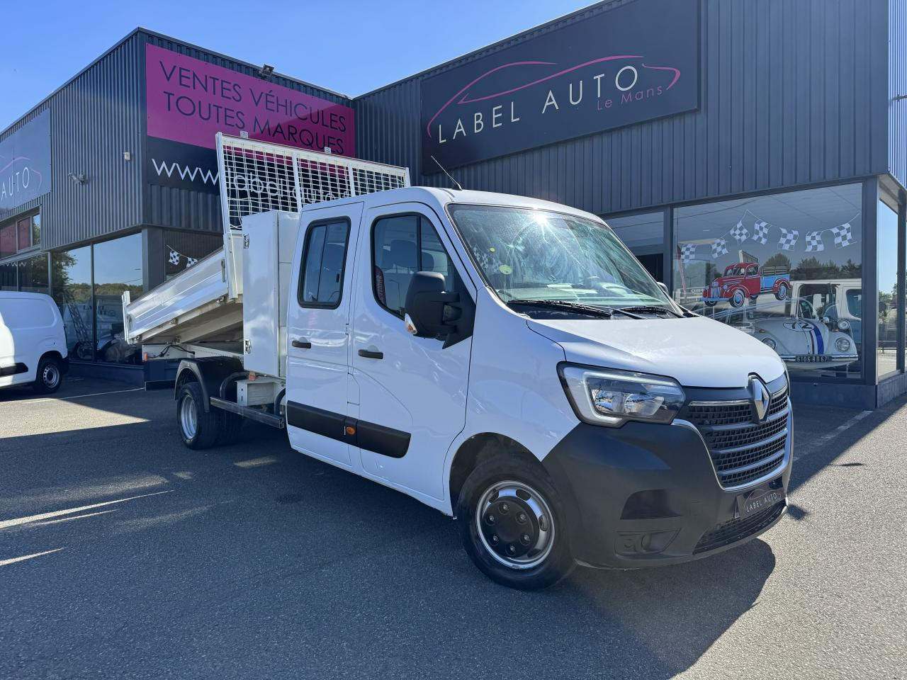 RENAULT MASTER 3T5 BENNE + COFFRE RJ DOUBLE CABINE 6 PL 2.3 DCI 130 CH CONFORT - Damperli kamyonet: fotoğraf 2 RENAULT MASTER 3T5 BENNE + COFFRE RJ DOUBLE CABINE 6 PL 2.3 DCI 130 CH CONFORT - Damperli kamyonet: fotoğraf 2