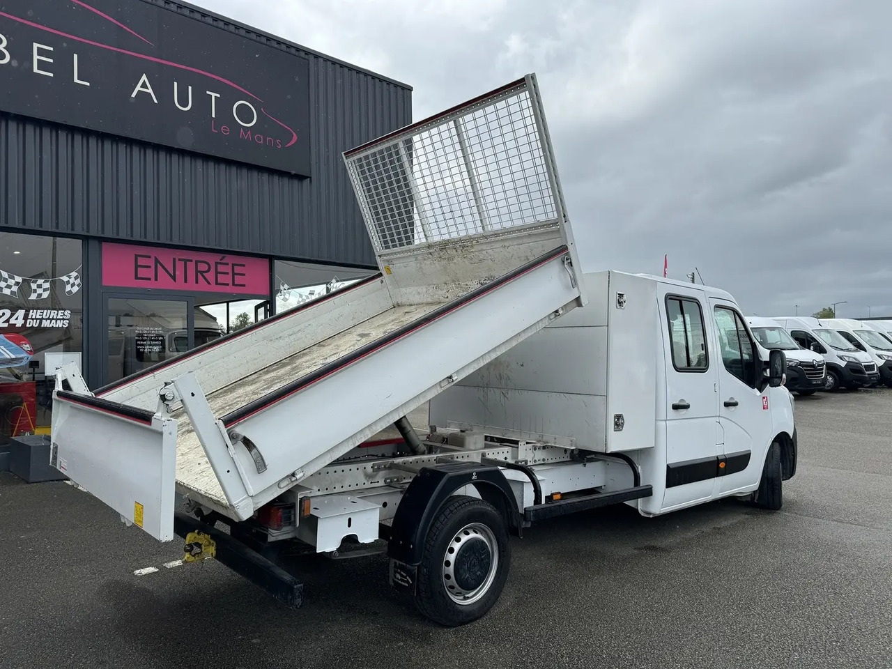 Renault Master 3500 L4 2.3 BLUE DCI 145CH DOUBLE CABINE CONFORT EUROVI - Damperli kamyonet, Çift kabin kamyonet: fotoğraf 4 Renault Master 3500 L4 2.3 BLUE DCI 145CH DOUBLE CABINE CONFORT EUROVI - Damperli kamyonet, Çift kabin kamyonet: fotoğraf 4