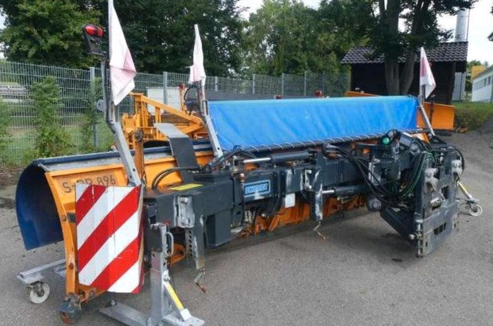 Schneepflug Schmidt ML 51-A 5,1m Schneeschild Schneeschieber Schmidt passend für LKW Autobahn Winterdienst - Kar küreme bıçağı: fotoğraf 3 Schneepflug Schmidt ML 51-A 5,1m Schneeschild Schneeschieber Schmidt passend für LKW Autobahn Winterdienst - Kar küreme bıçağı: fotoğraf 3