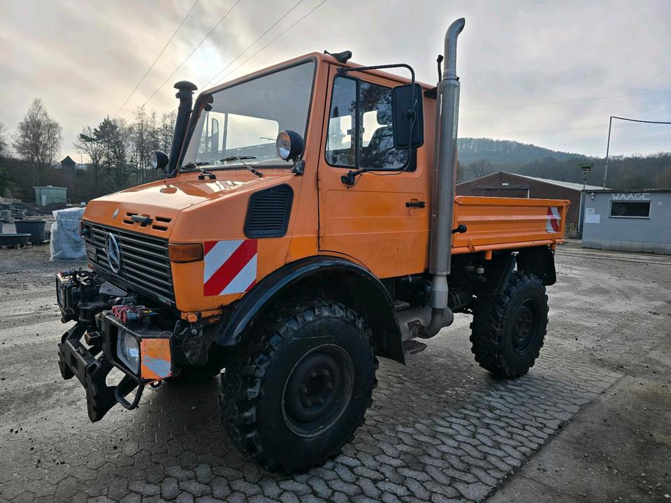 Unimog U1400 bj. 1990 424 427/10 Mercedes-Benz 1400 1600 1200 1000 - Damperli kamyon, Atık toplama taşıt/ Özel amaçlı taşıt: fotoğraf 1 Unimog U1400 bj. 1990 424 427/10 Mercedes-Benz 1400 1600 1200 1000 - Damperli kamyon, Atık toplama taşıt/ Özel amaçlı taşıt: fotoğraf 1
