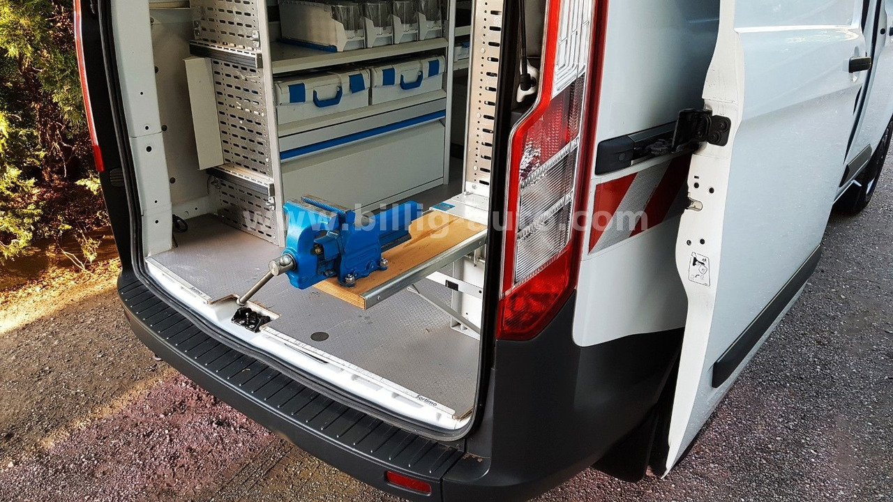 Küçük panelvan Ford Transit Custom Sortimo Werkstatt 1.Hd Scheckheft: fotoğraf 12