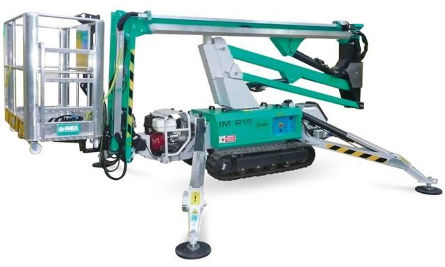 IMER GROUP Seria IM R 15 nowy podnośnik na gąsienicach 15 m - Örümcek platform: fotoğraf 1 IMER GROUP Seria IM R 15 nowy podnośnik na gąsienicach 15 m - Örümcek platform: fotoğraf 1