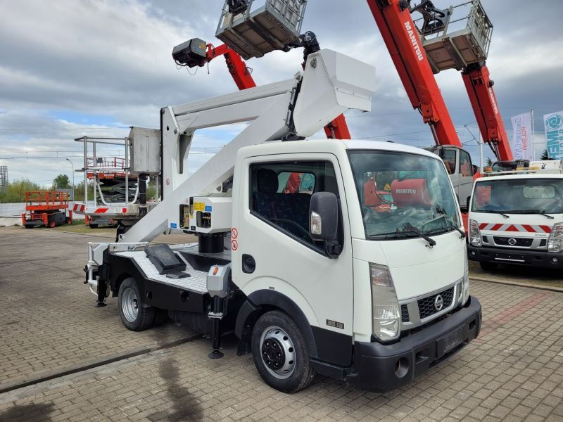Nissan Cabstar NT400 podnośnik koszowy Palfinger P200 AXE boom lift bucket truck - Araç üzerine platform: fotoğraf 3 Nissan Cabstar NT400 podnośnik koszowy Palfinger P200 AXE boom lift bucket truck - Araç üzerine platform: fotoğraf 3