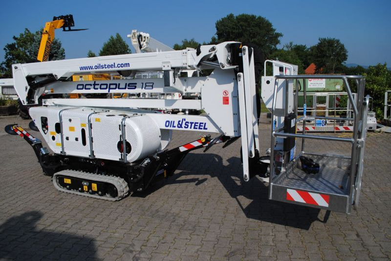 Oil&Steel Octopus 18 nowy podnośnik koszowy na gąsieniach 18 m - Örümcek platform: fotoğraf 3 Oil&Steel Octopus 18 nowy podnośnik koszowy na gąsieniach 18 m - Örümcek platform: fotoğraf 3