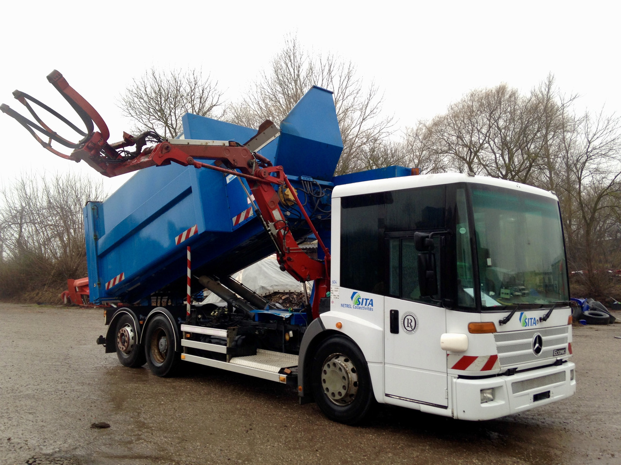 MERCEDES-BENZ ECONIC - Çöp kamyonu: fotoğraf 1 MERCEDES-BENZ ECONIC - Çöp kamyonu: fotoğraf 1