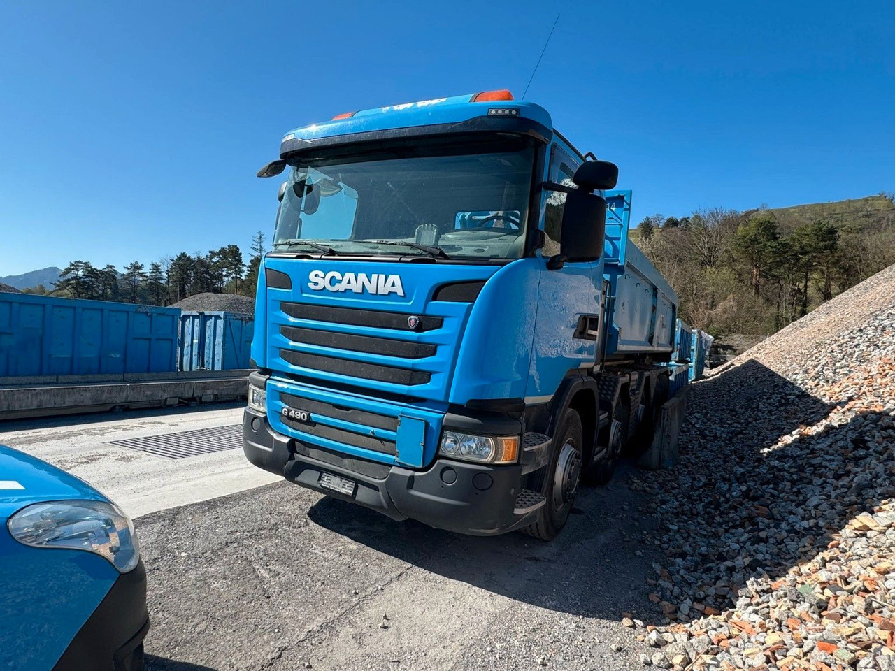 Scania G 490 - Kancalı yükleyici kamyon: fotoğraf 3 Scania G 490 - Kancalı yükleyici kamyon: fotoğraf 3