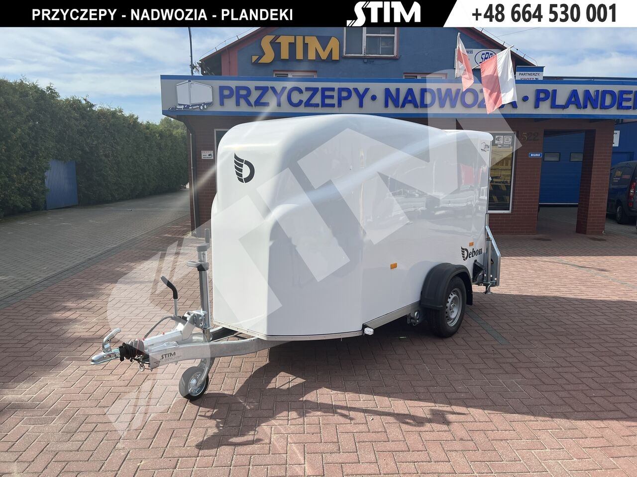 Cheval Liberté Cargo + drzwi boczne - Kapalı karoser römork: fotoğraf 2 Cheval Liberté Cargo + drzwi boczne - Kapalı karoser römork: fotoğraf 2