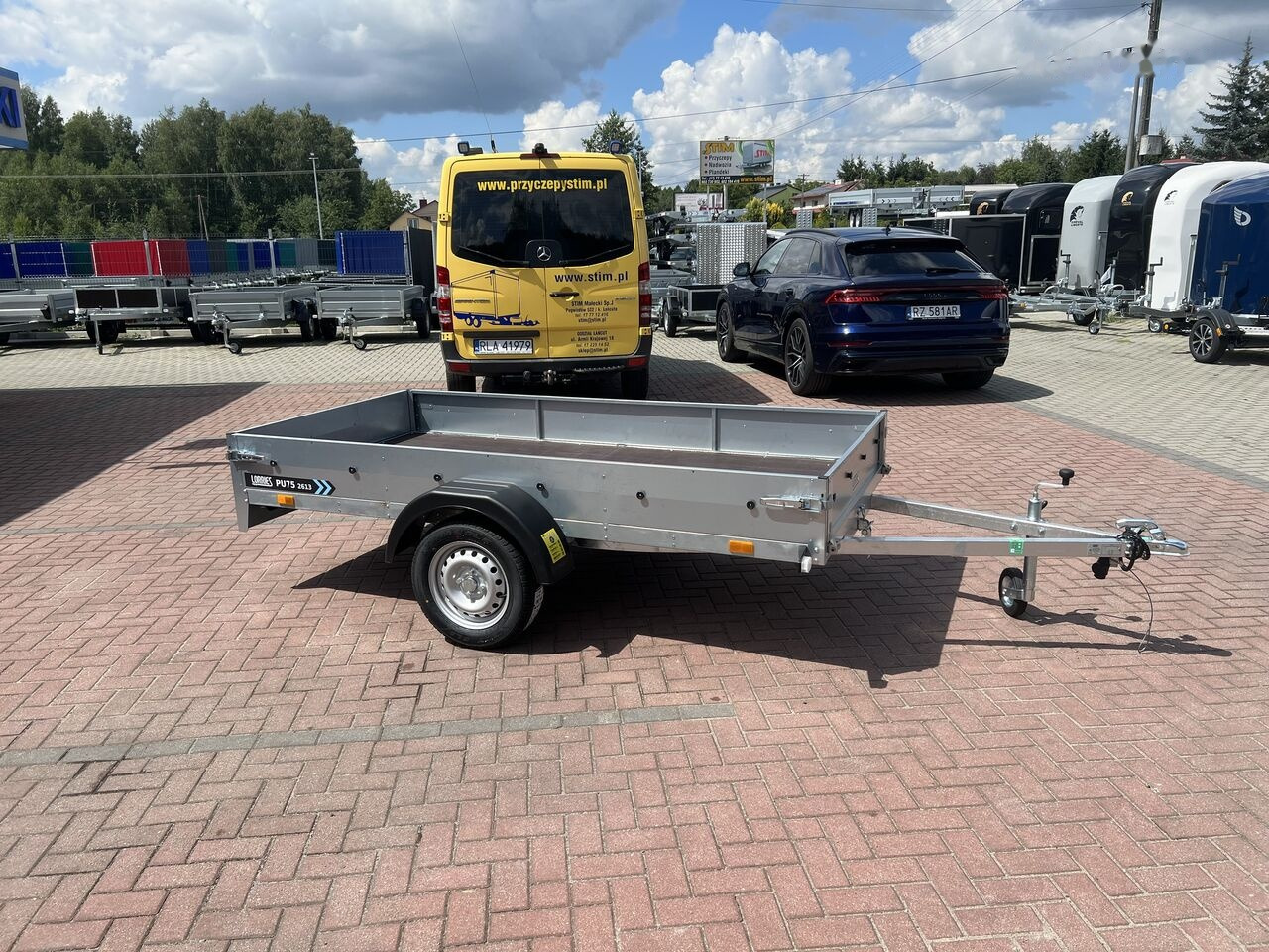 Lorries PU75-2613 + UCHYLNA - Otomobil römorku: fotoğraf 1 Lorries PU75-2613 + UCHYLNA - Otomobil römorku: fotoğraf 1