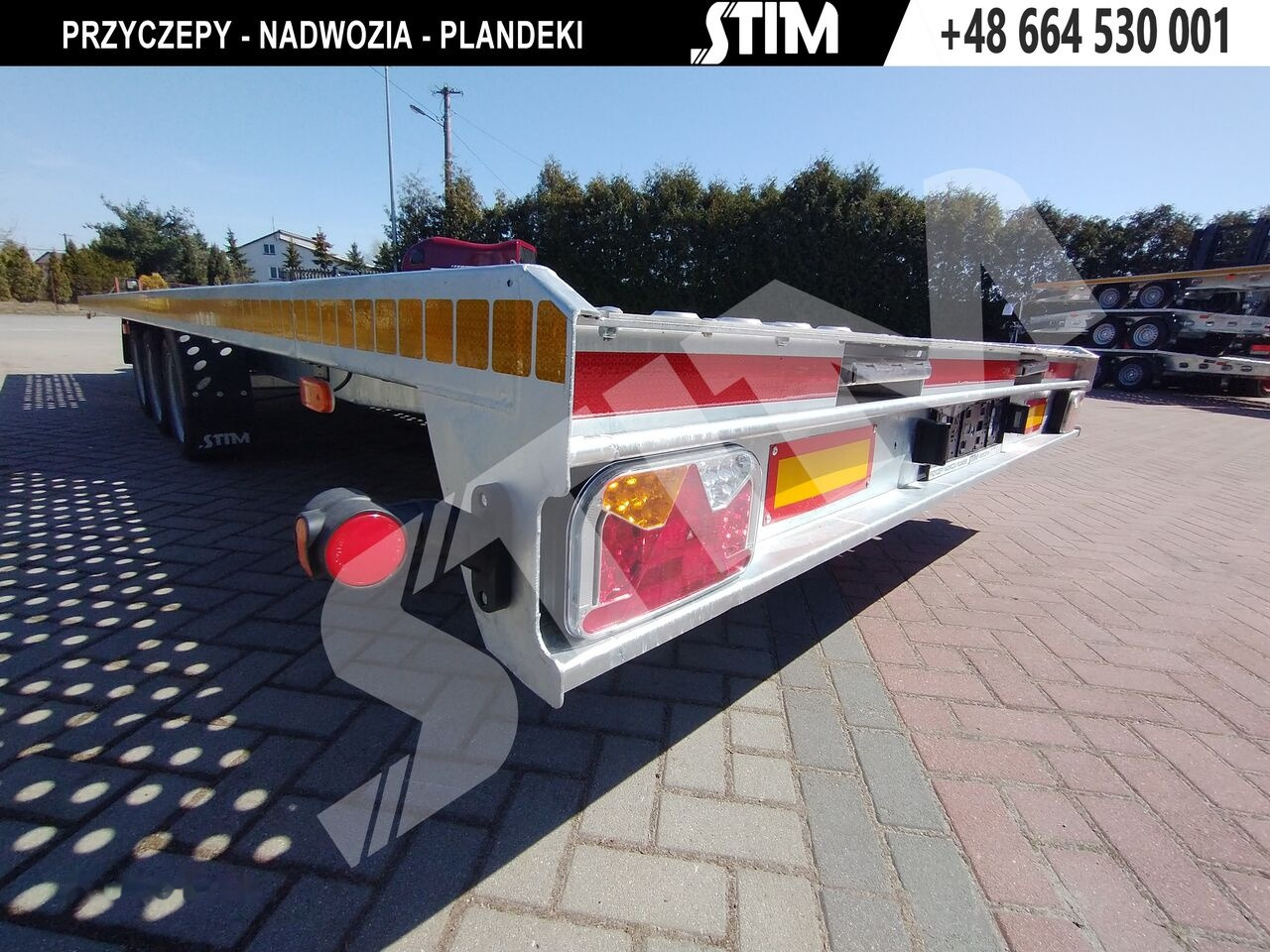 Yeni Araba taşıyıcı römork Stim L23/PP-TP/65-35S, wypełnienie środka, szerokość 230cm: fotoğraf 7 Yeni Araba taşıyıcı römork Stim L23/PP-TP/65-35S, wypełnienie środka, szerokość 230cm: fotoğraf 7