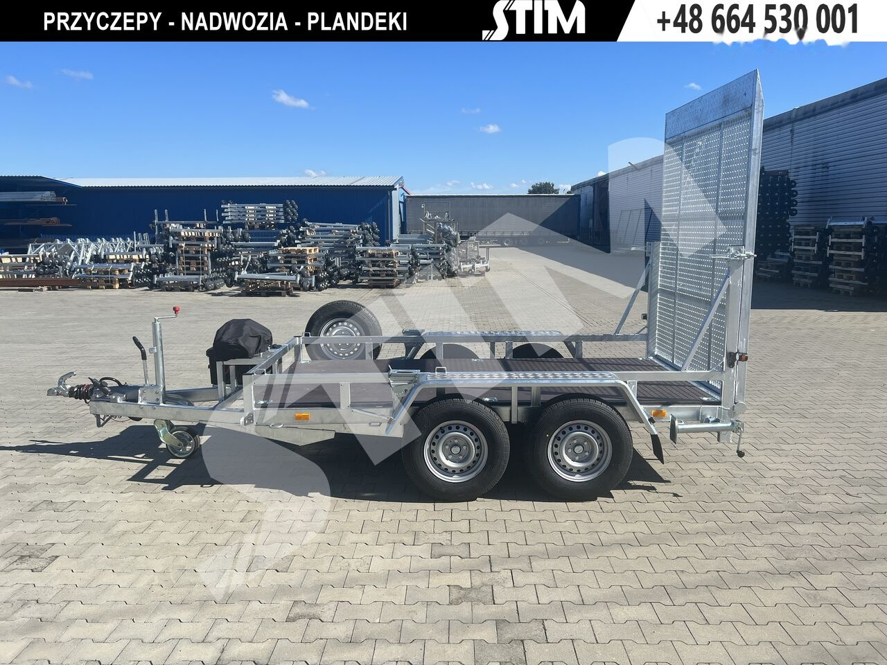 Stim S22/KP-KN/30-35 + wciągarka elektryczna - İş makinası römorku: fotoğraf 2 Stim S22/KP-KN/30-35 + wciągarka elektryczna - İş makinası römorku: fotoğraf 2
