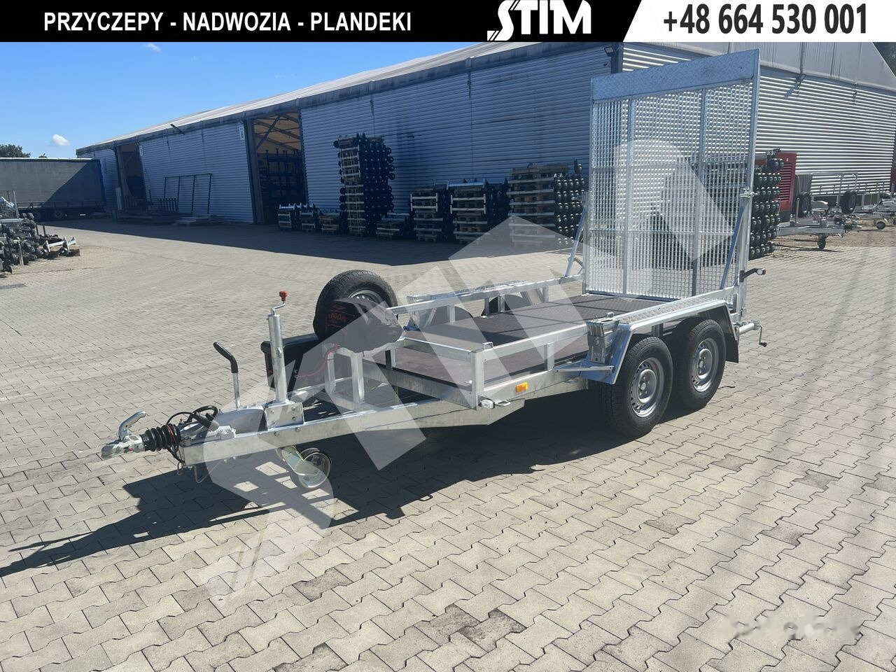 Stim S22/KP-KN/30-35 + wciągarka elektryczna - İş makinası römorku: fotoğraf 1 Stim S22/KP-KN/30-35 + wciągarka elektryczna - İş makinası römorku: fotoğraf 1