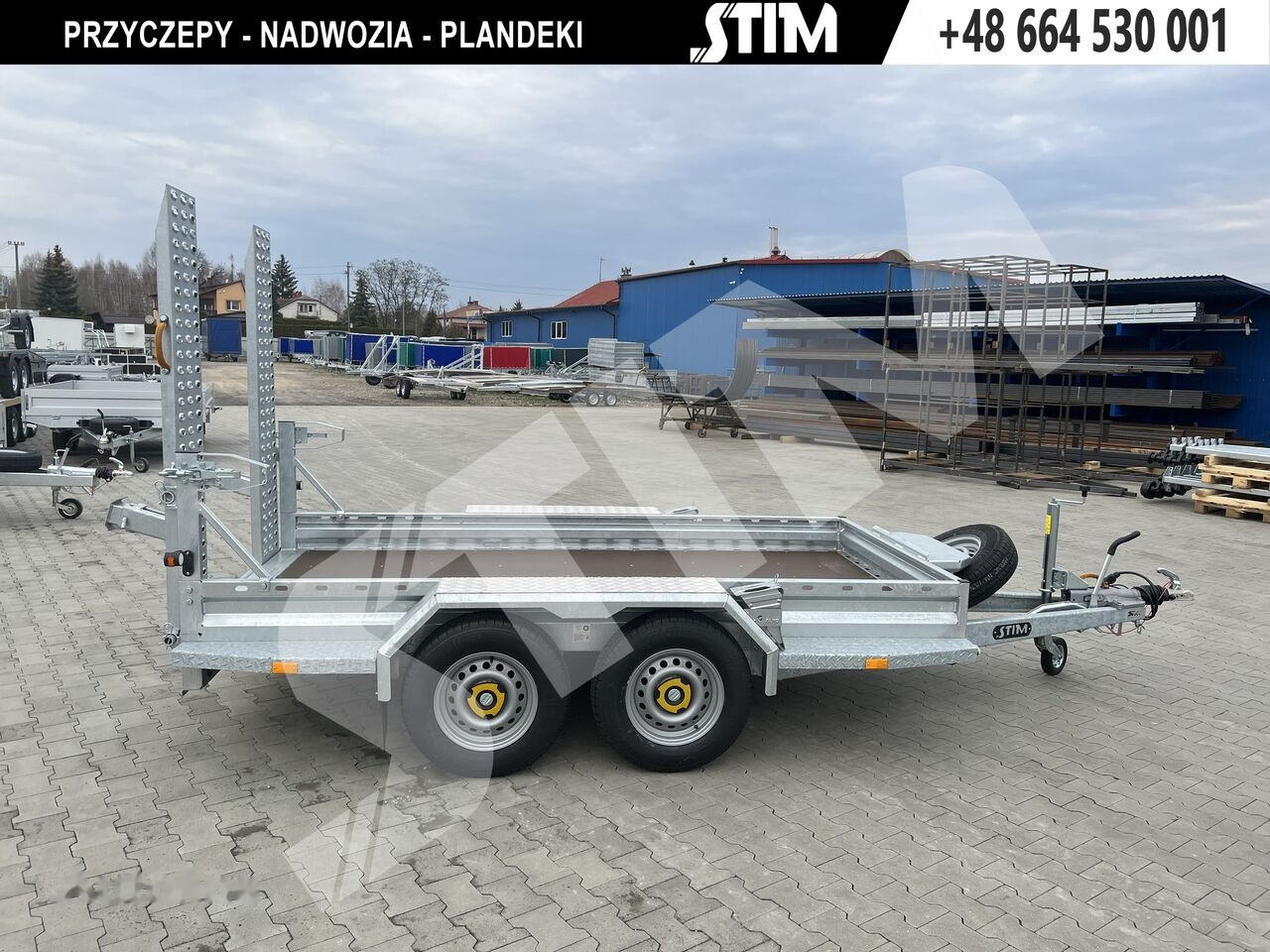 Yeni İş makinası römorku Stim S22/KP-KN/32-30: fotoğraf 8