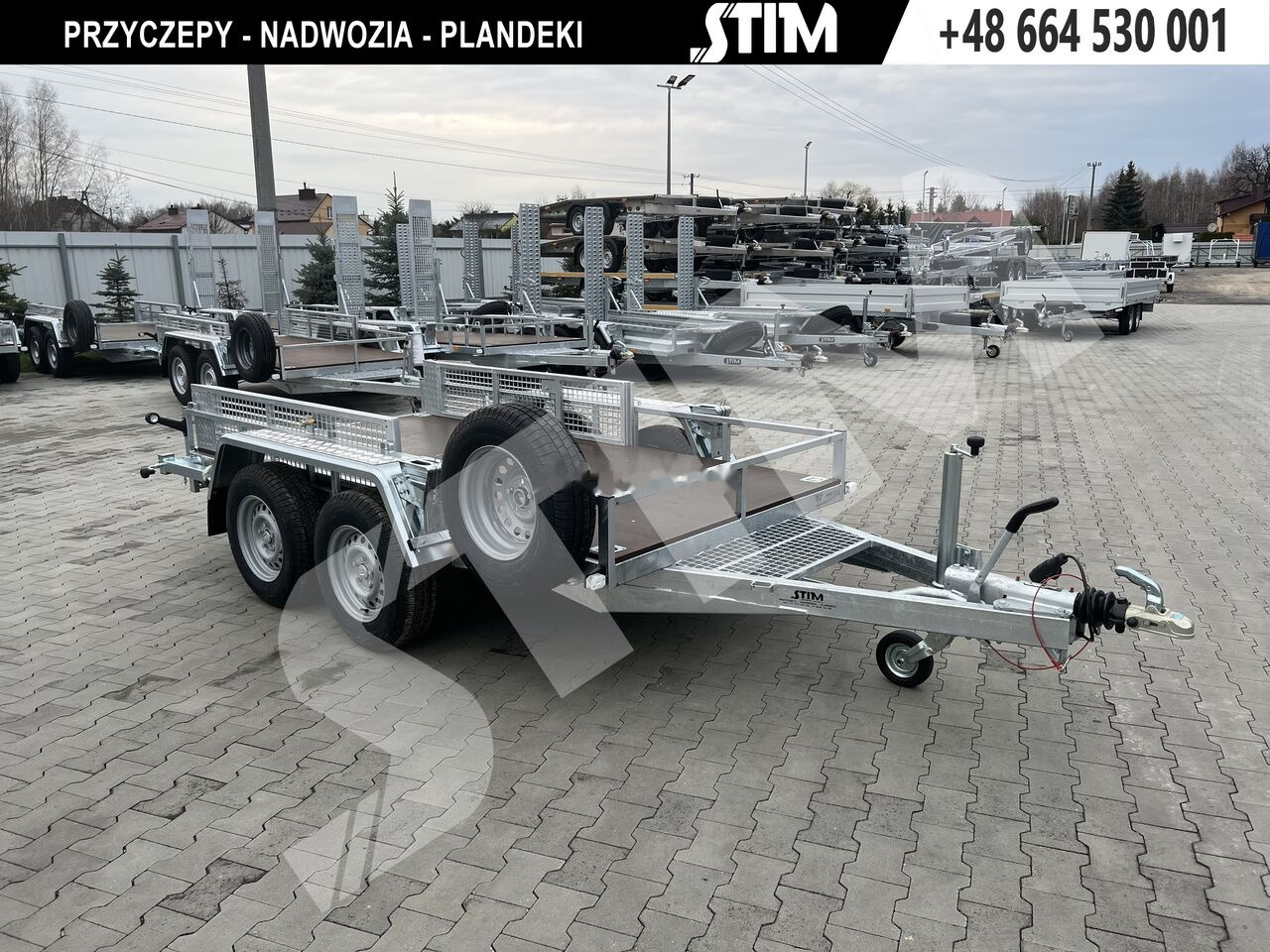 Stim S22/KP-ST/30-27 - İş makinası römorku: fotoğraf 2 Stim S22/KP-ST/30-27 - İş makinası römorku: fotoğraf 2