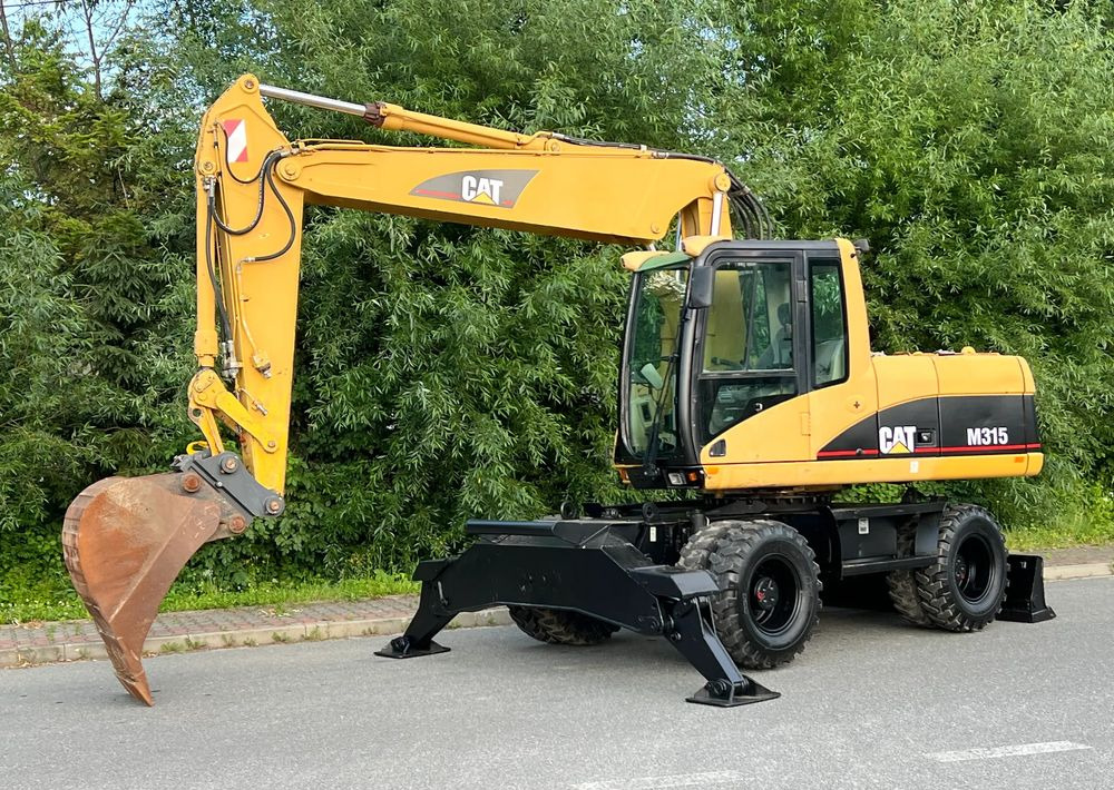 Tekerlekli ekskavatör Caterpillar CAT M315C  CATERPILLAR SPROWADZONY  Bardzo Dobry Stan: fotoğraf 17