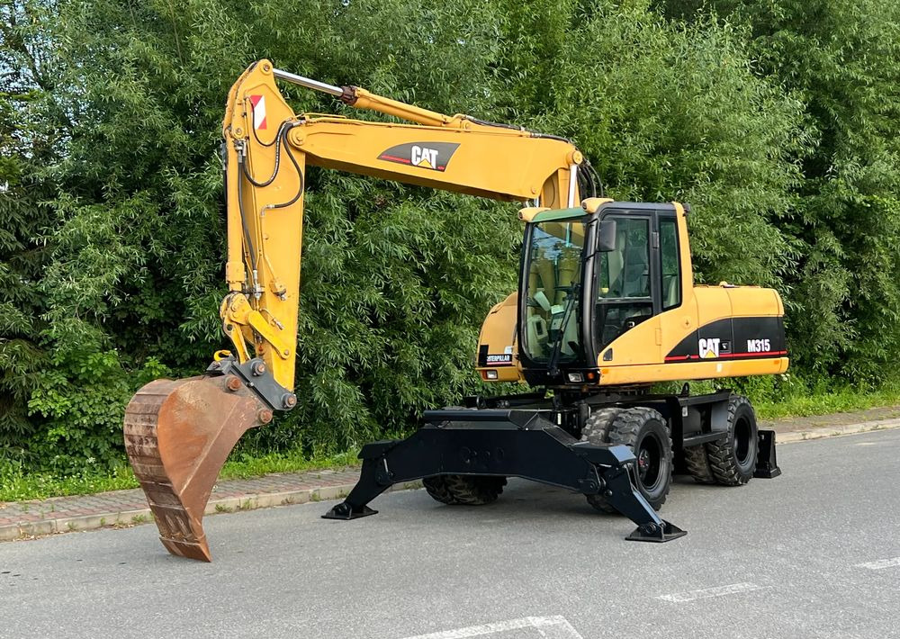 Tekerlekli ekskavatör Caterpillar CAT M315C  CATERPILLAR SPROWADZONY  Bardzo Dobry Stan: fotoğraf 18