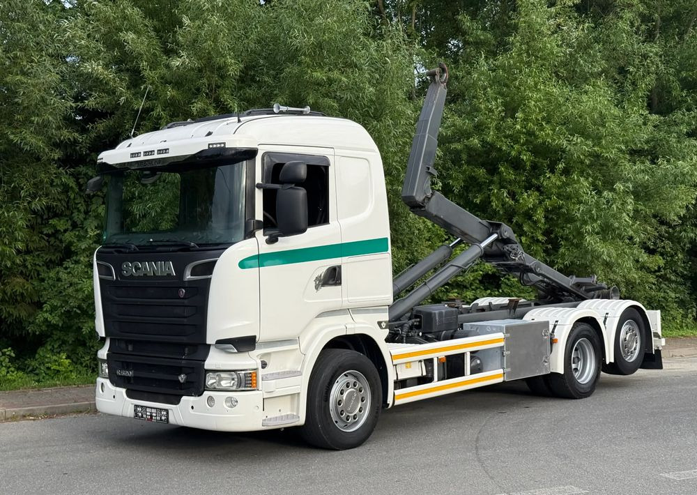 Scania * Hakowiec * Scania R520 V8 * Sprowadzona * Multilift * Bardzo Dobry Stan - Diğer araçlar: fotoğraf 1 Scania * Hakowiec * Scania R520 V8 * Sprowadzona * Multilift * Bardzo Dobry Stan - Diğer araçlar: fotoğraf 1