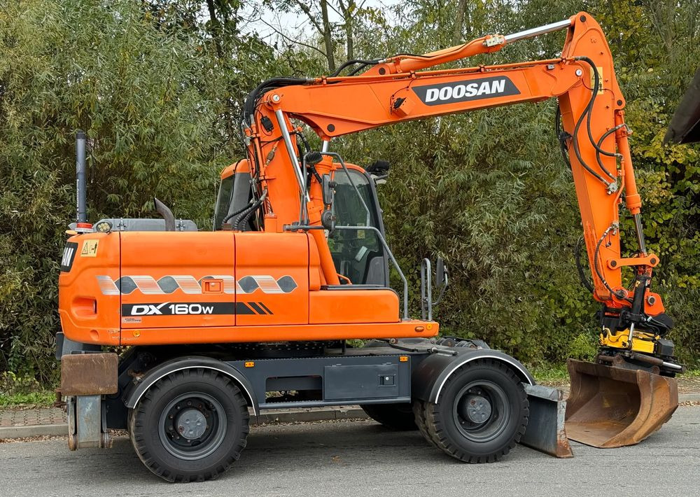 Tekerlekli ekskavatör Doosan * DOOSAN DX160W *ROTOTILT* GPS 2D Leica * Sprowadzona * Stan Perfekcyjny * Koparka Kołowa *: fotoğraf 10