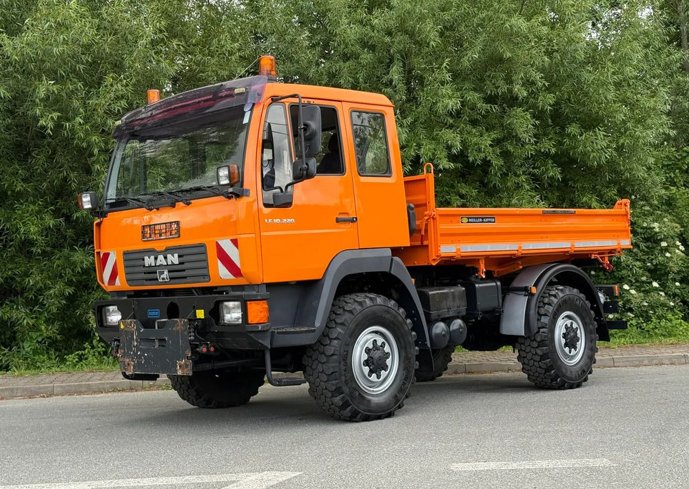 MAN * MAN 10-220 * Kiper Wywrotka Meiller * 4x4 * Zimowe Utrzymanie * Unimog * - Damperli kamyon: fotoğraf 2 MAN * MAN 10-220 * Kiper Wywrotka Meiller * 4x4 * Zimowe Utrzymanie * Unimog * - Damperli kamyon: fotoğraf 2