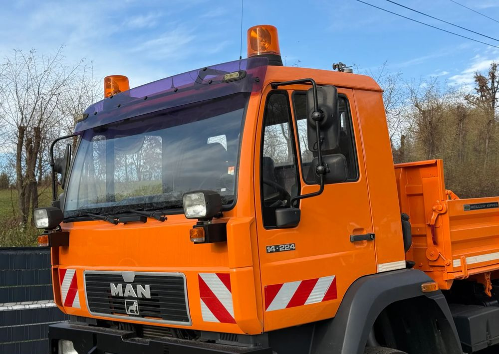 MAN * MAN 14-220 * Kiper Wywrotka Meiller * 4x4 * Zimowe Utrzymanie * Unimog * - Damperli kamyon: fotoğraf 5 MAN * MAN 14-220 * Kiper Wywrotka Meiller * 4x4 * Zimowe Utrzymanie * Unimog * - Damperli kamyon: fotoğraf 5