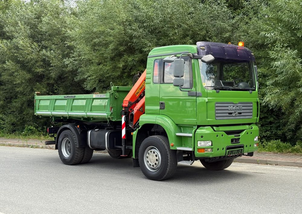 MAN * MAN TGA 18-360 * Kiper Wywrotka * 4x2 * Kran Palfinger PK 9501 Sprowadzony - Damperli kamyon: fotoğraf 2 MAN * MAN TGA 18-360 * Kiper Wywrotka * 4x2 * Kran Palfinger PK 9501 Sprowadzony - Damperli kamyon: fotoğraf 2