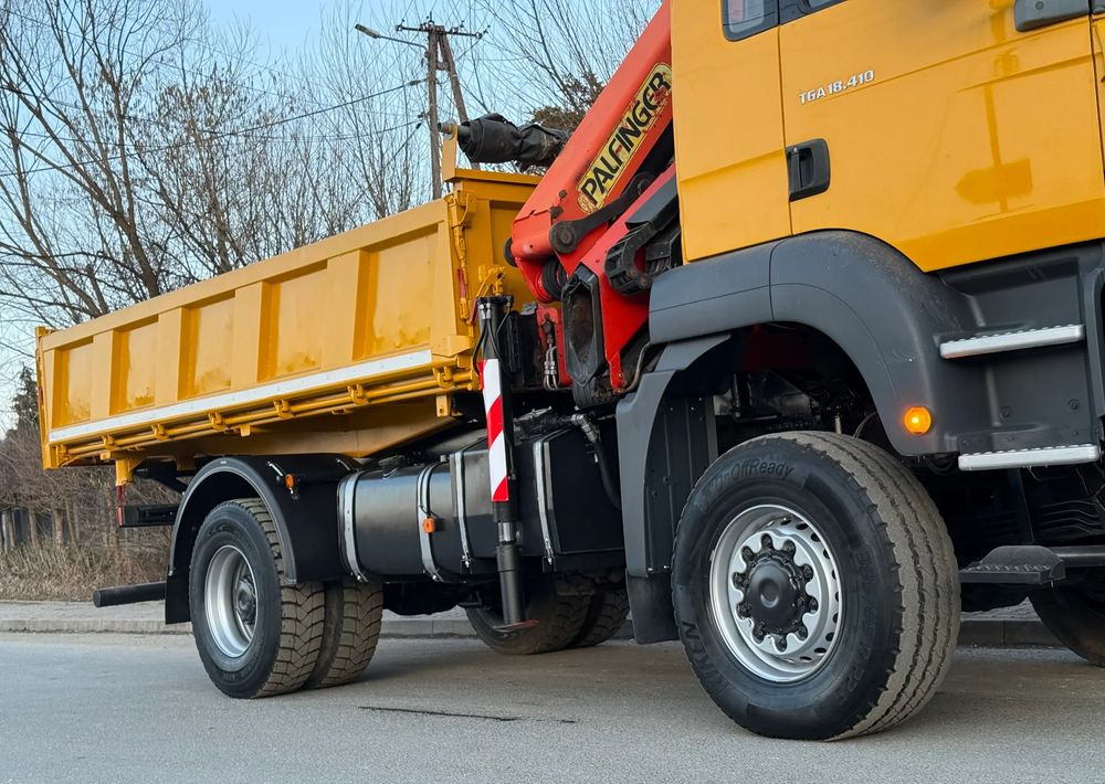 MAN * MAN TGA 18-410 * KIPER WYWROTKA * 4x4 * HDS Palfinger PK16500* Sprowadzony* Bardzo Dobry Stan * - Damperli kamyon: fotoğraf 5 MAN * MAN TGA 18-410 * KIPER WYWROTKA * 4x4 * HDS Palfinger PK16500* Sprowadzony* Bardzo Dobry Stan * - Damperli kamyon: fotoğraf 5
