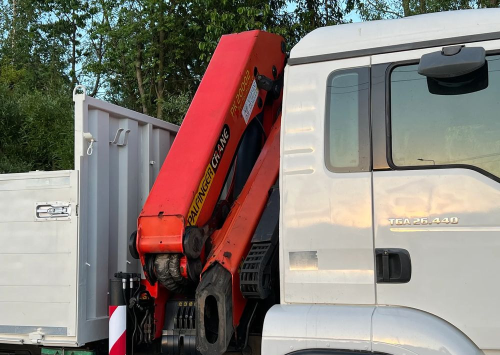 MAN * TGA 26-440 * 4x6 Hydrodrive * HDS Palfinger PK 20002 * Bardzo Dobry Stan - Sal/ Açık kasa kamyon, Vinçli kamyon: fotoğraf 3 MAN * TGA 26-440 * 4x6 Hydrodrive * HDS Palfinger PK 20002 * Bardzo Dobry Stan - Sal/ Açık kasa kamyon, Vinçli kamyon: fotoğraf 3