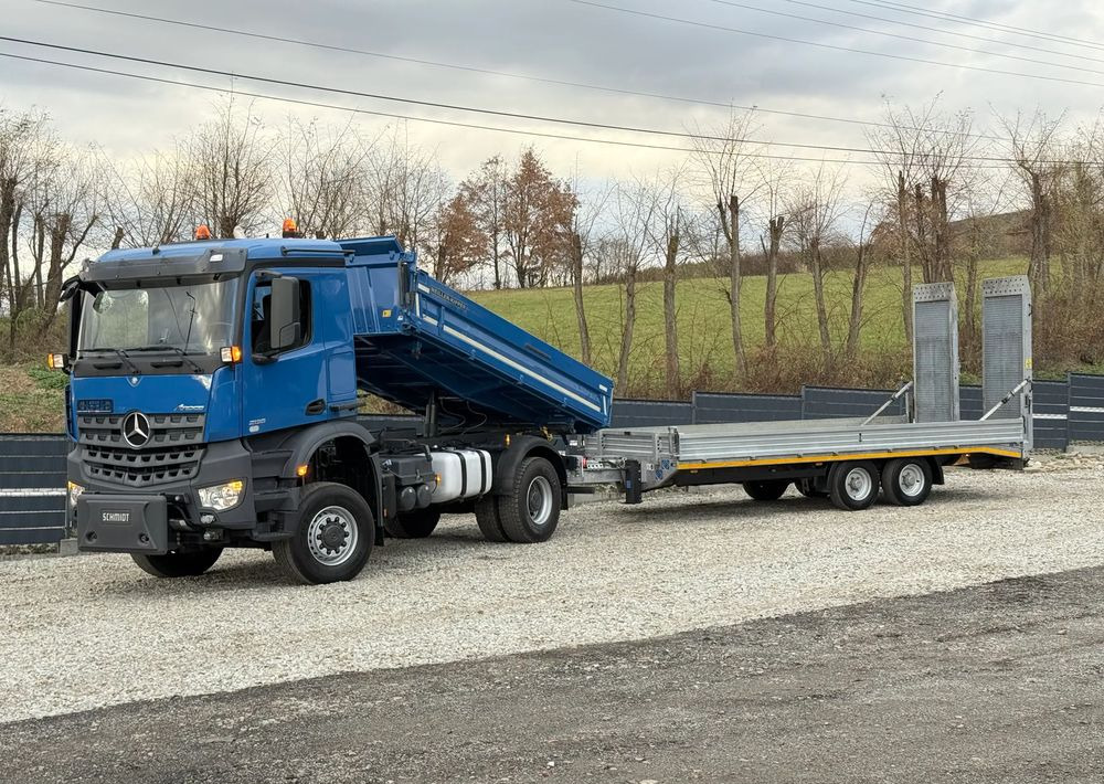 Mercedes-Benz * Arocs * 4X4 * JAK NOWY * Wywrotka Kiper Meiller+ Przyczepa * Zestaw Sprowadzony * 80.700 km Oryginalnie * Mercedes - Damperli kamyon: fotoğraf 1 Mercedes-Benz * Arocs * 4X4 * JAK NOWY * Wywrotka Kiper Meiller+ Przyczepa * Zestaw Sprowadzony * 80.700 km Oryginalnie * Mercedes - Damperli kamyon: fotoğraf 1