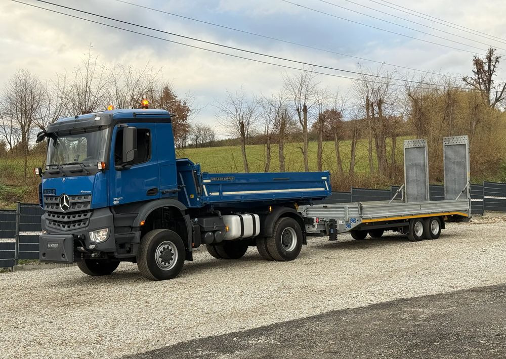 Mercedes-Benz * Arocs * 4X4 * JAK NOWY * Wywrotka Kiper Meiller+ Przyczepa * Zestaw Sprowadzony * 80.700 km Oryginalnie * Mercedes - Damperli kamyon: fotoğraf 2 Mercedes-Benz * Arocs * 4X4 * JAK NOWY * Wywrotka Kiper Meiller+ Przyczepa * Zestaw Sprowadzony * 80.700 km Oryginalnie * Mercedes - Damperli kamyon: fotoğraf 2