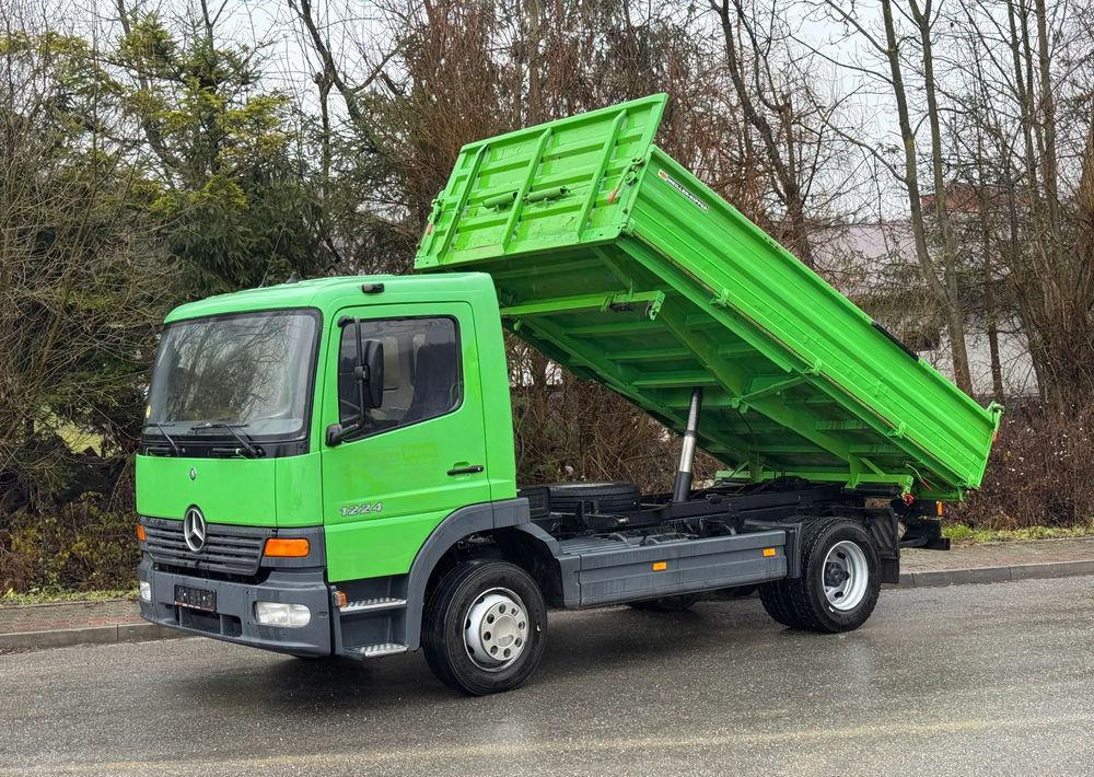 Mercedes-Benz * Mercedes ATEGO 1224 Kiper * Wywrotka MEILLER x3 * Bardzo Dobry Stan - Damperli kamyon: fotoğraf 1 Mercedes-Benz * Mercedes ATEGO 1224 Kiper * Wywrotka MEILLER x3 * Bardzo Dobry Stan - Damperli kamyon: fotoğraf 1