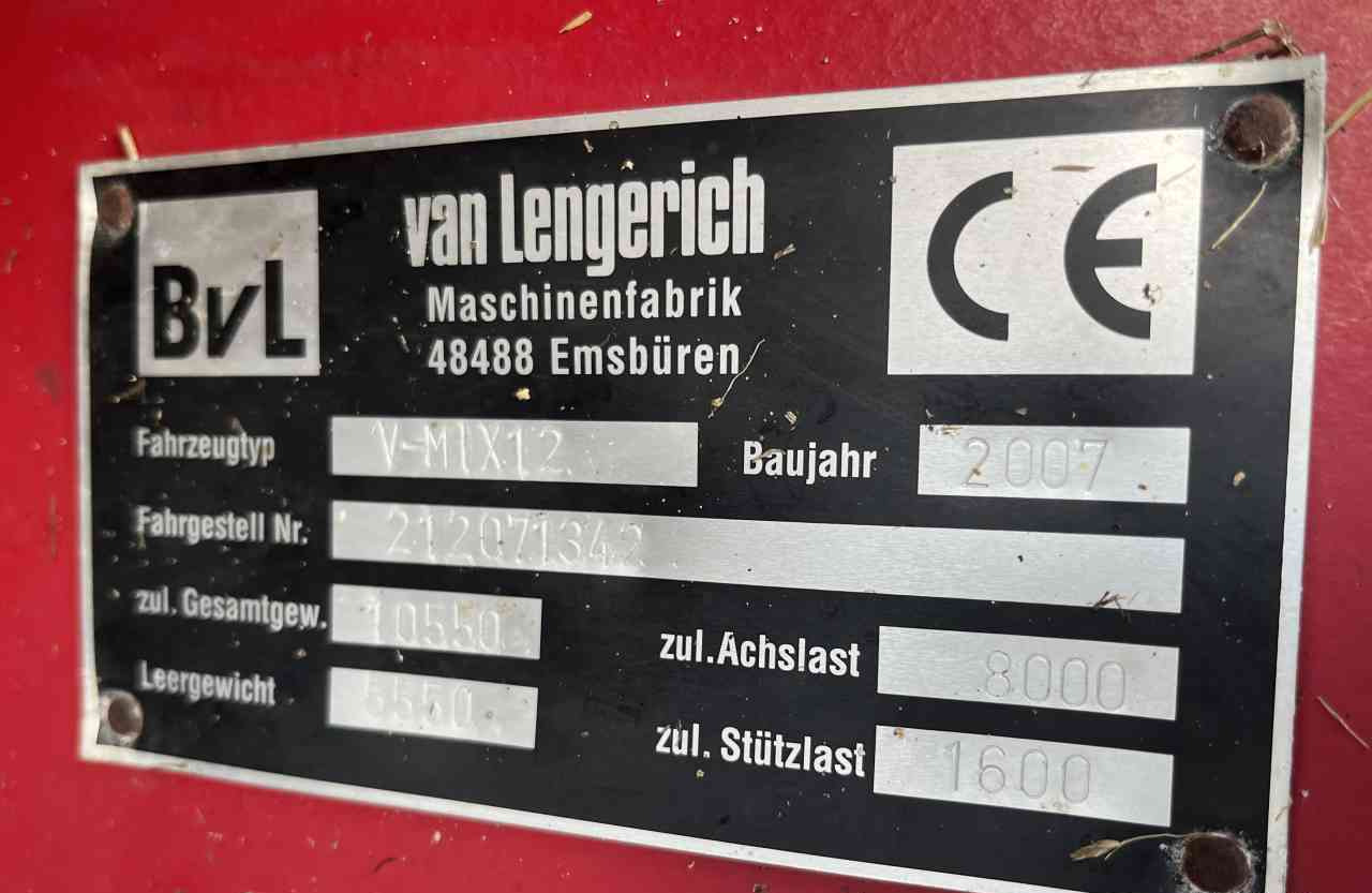 BVL V-Mix 12 LS Voermengwagen Voermachines - Yem mikseri: fotoğraf 3 BVL V-Mix 12 LS Voermengwagen Voermachines - Yem mikseri: fotoğraf 3