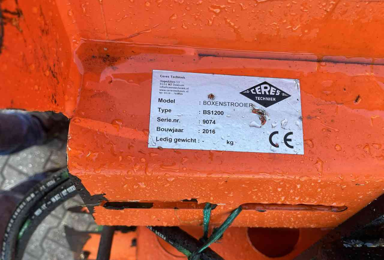 Gübre serpme makinesi Ceres Boxenstrooier BS1200 Diversen: fotoğraf 6 Gübre serpme makinesi Ceres Boxenstrooier BS1200 Diversen: fotoğraf 6
