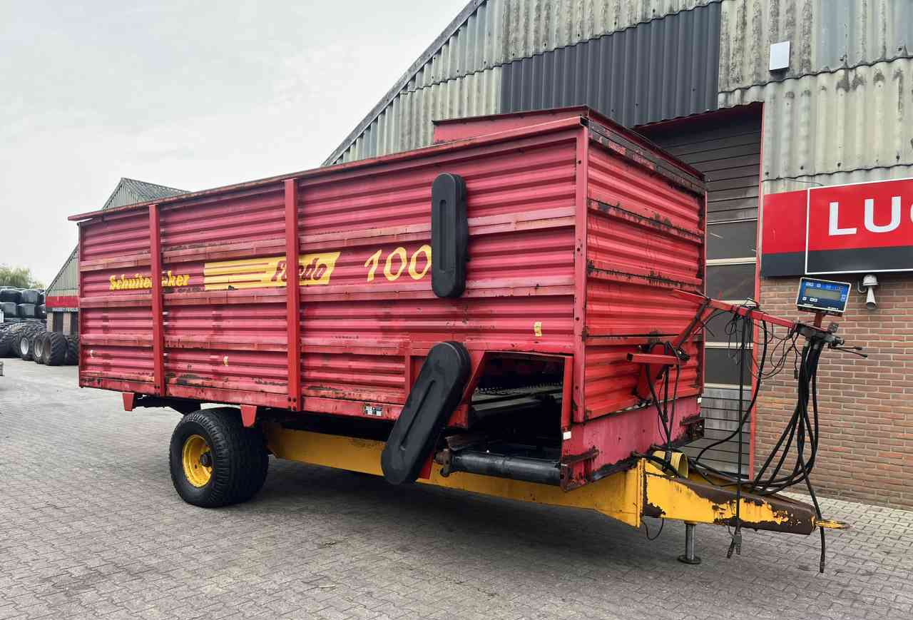 Schuitemaker Feedo 100 Voerdoseerwagen, voerwagen, blokkenwagen, voermachines - Damperli traktör römorku: fotoğraf 2 Schuitemaker Feedo 100 Voerdoseerwagen, voerwagen, blokkenwagen, voermachines - Damperli traktör römorku: fotoğraf 2
