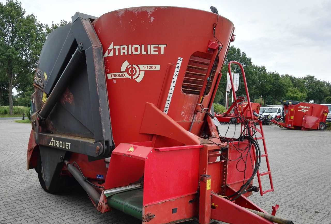 Trioliet Trioliet Triomix 12 1-1200 Mengwagen Voermachines - Yem mikseri: fotoğraf 4 Trioliet Trioliet Triomix 12 1-1200 Mengwagen Voermachines - Yem mikseri: fotoğraf 4